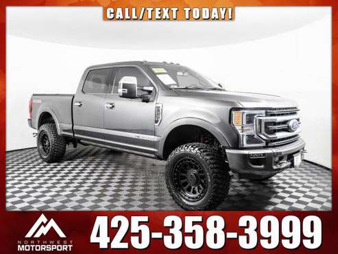 Lifted 2020 *Ford F-250* Platinum Tremor 4x4 - cars & trucks - by... for sale in Everett, WA