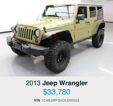 2013 Jeep Rubicon Unlimited for sale in Columbia, SC