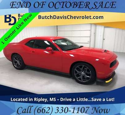 Sporty 2019 Dodge Challenger GT 2D Coupe w/Backup CAMERA Low Miles! for sale in Ripley, TN