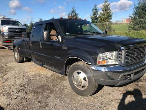 00 Ford F350 Crew Cab Diesel Dually Hauler REDUCED - cars & trucks -... for sale in Somerset, Pa. 15501, MD