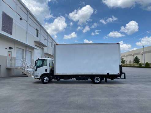 2015 Isuzu NPR 18 foot box truck for sale in TAMPA, FL