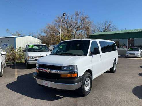 2016 CHEVROLET EXPRESS 3500, LOW MILES,14 PASSENGER,REAR A/C, - cars... for sale in MOORE, OK