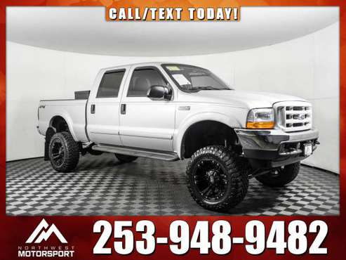 Lifted 2002 *Ford F-350* XLT 4x4 - cars & trucks - by dealer -... for sale in PUYALLUP, WA