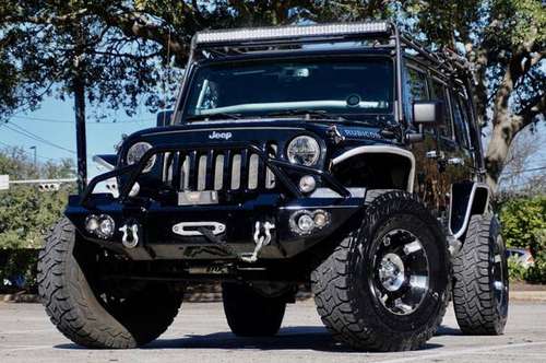 2014 Jeep Wrangler Unlimited Rubicon LIFTED 37inch Tires 6 for sale in Austin, TX