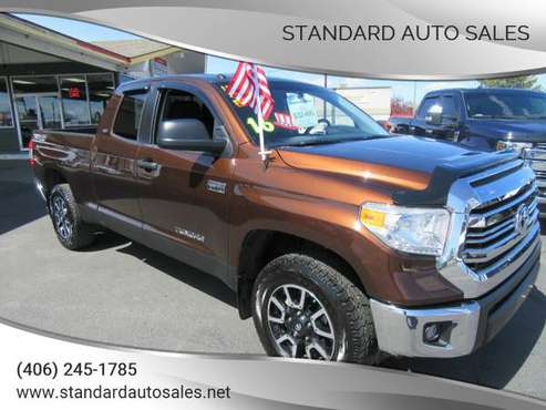 2016 Toyota Tundra SR5 TRD Off-Road CrewCab Like New! - cars & for sale in Billings, MT