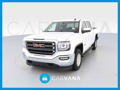 2018 GMC Sierra 1500 Crew Cab SLE Pickup 4D 5 3/4 ft pickup White for sale in Fort Worth, TX