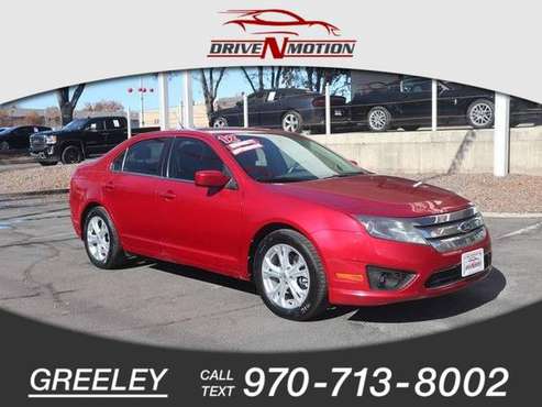 2012 Ford Fusion SE Sedan 4D - cars & trucks - by dealer - vehicle... for sale in Greeley, CO