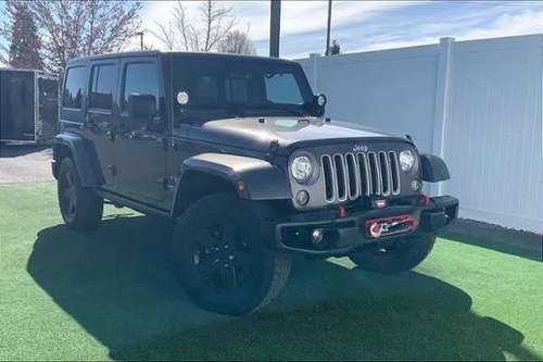 2017 Jeep Wrangler Unlimited 4x4 4WD Sahara SUV - - by for sale in Bend, OR