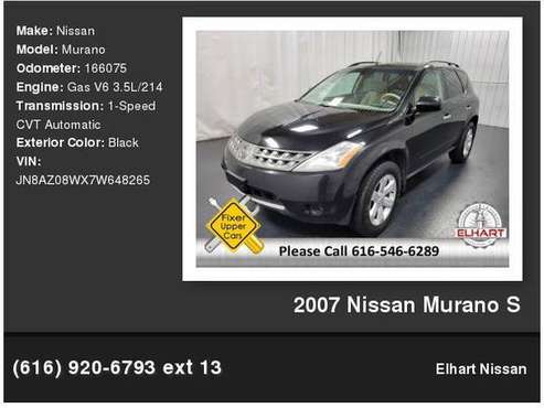 2007 Nissan Murano S - - by dealer - vehicle for sale in Holland , MI