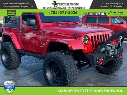 2012 Jeep Wrangler - Financing Available! - cars & trucks - by... for sale in Junction City, KS