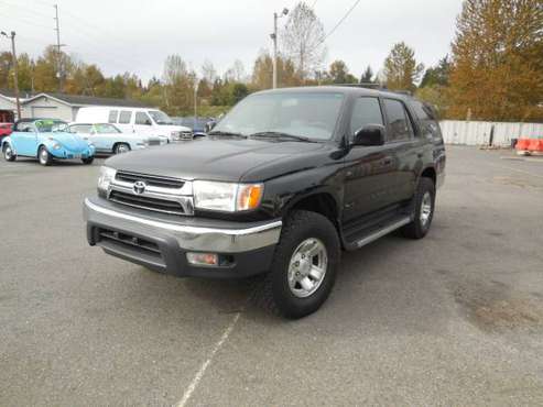 2002 TOYOTA 4RUNNER SR-5 - 4X4- AUTOMATIC RUNS GREAT ALL TERRAIN TIRES for sale in Woodinville, WA