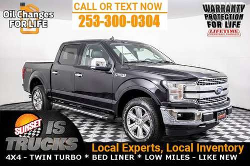 2019 Ford F-150 4x4 4WD F150 Lariat SuperCrew PICKUP TRUCK - cars &... for sale in Sumner, WA