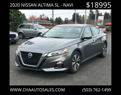 2020 NISSAN ALTIMA 2.5 SL (CLEAN TITLE) (NAVIGATION) (BACK UP... for sale in Milwaukie, OR