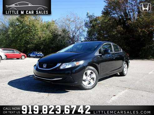 2013 Honda Civic LX for only $8,995 - cars & trucks - by dealer -... for sale in Raleigh, NC