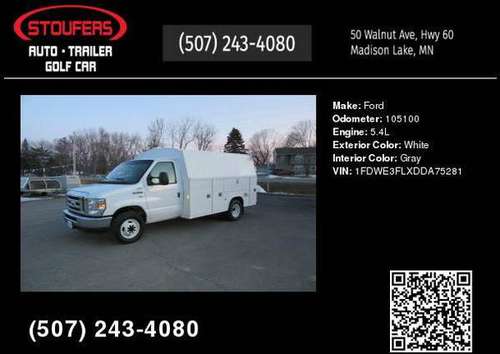 2013 Ford E-Series Chassis E-350 DRW CUTAWAY VAN for sale in Madison Lake, MN
