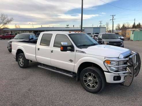 2016 FORD PLATINUM POWERSTROKE - cars & trucks - by dealer - vehicle... for sale in Conrad, MT