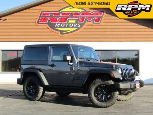2016 Jeep Wrangler Willy's Wheeler Edition! Clean 1 owner! - cars &... for sale in New Glarus, WI