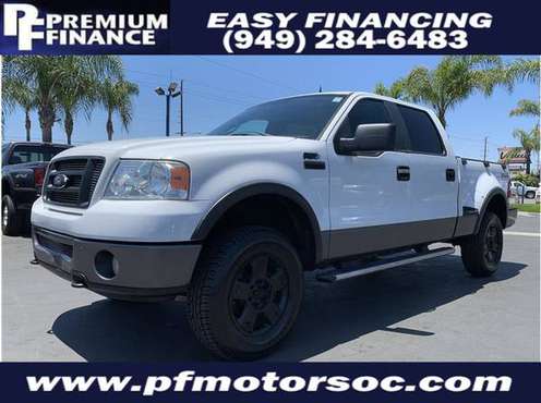 R22. 2007 FORD F150 FX4 CREW 4X4 STEP SIDE LEATHER SUNROOF SUPER CLEAN for sale in Stanton, CA