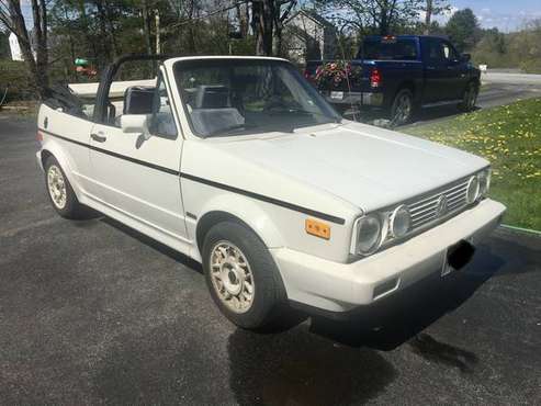 89 Volkswagen Cabriolet Karmann edition convertible-Sale pending for sale in Windham, ME