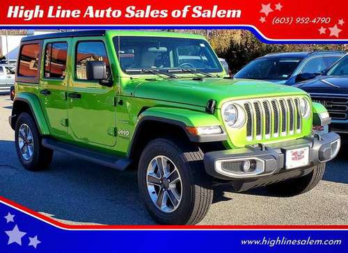 2020 Jeep Wrangler Unlimited Sahara 4x4 4dr SUV EVERYONE IS... for sale in Salem, MA