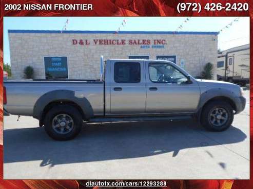 2002 NISSAN FRONTIER CREW CAB XE for sale in Sanger, TX