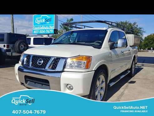 2015 Nissan Titan Crew Cab **Financing Available - cars & trucks -... for sale in Apopka, FL
