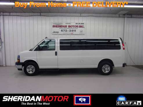 2019 Chevrolet Chevy Express LT White - AK216673 **WE DELIVER TO MT... for sale in Sheridan, MT