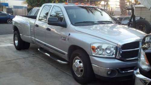 2007 DODGE RAM 3500 CUMMINS 6.7 DIESEL CREW CAB DUALLY LONGBED. EXCELL for sale in Costa Mesa, CA