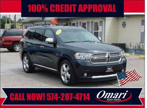 2012 Dodge Durango . No Credit? No Problem! for sale in South Bend, IN