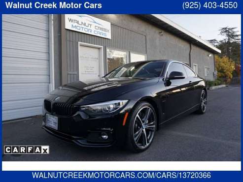 2018 BMW 4 Series 440i Coupe Sport-Line Very Clean - cars & trucks -... for sale in Walnut Creek, CA