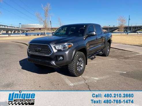 2018 TOYOTA TACOMA DOUBLE CAB TRD OFF ROAD SPORT 4X4 3.5 LITER V6 A... for sale in Tempe, CA