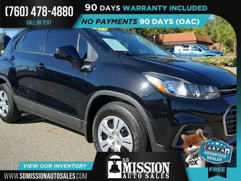 2017 Chevrolet Trax LS FOR ONLY $221/mo! - cars & trucks - by dealer... for sale in Vista, CA