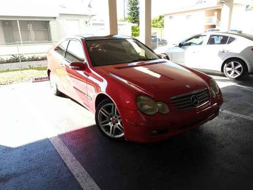 Mercedes c230 supercharged coupe 2002. for sale in Hollywood, FL