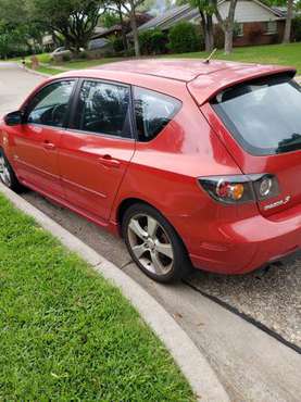 2004 Red Mazda 3 Hatchback - Manual Transmission for sale in Richardson, TX