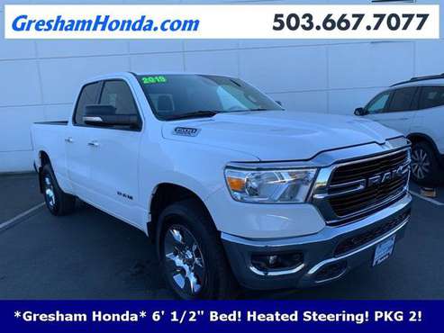 2019 Ram 1500 Big Horn/Lone Star 4x4 4WD Truck Dodge Extended Cab -... for sale in Gresham, OR