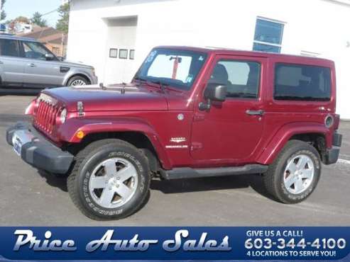 2012 Jeep Wrangler Sahara 4x4 2dr SUV Fully Serviced!! - cars &... for sale in Concord, NH