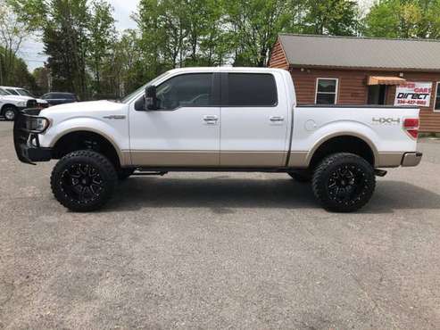 Ford F-150 4x4 XLT Lifted Crew Cab Pickup Truck Leather Sunroof for sale in Fayetteville, NC