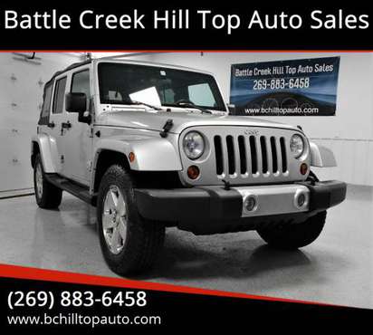 2008 JEEP WRANGLER UNLIMITED SAHARA 4X4! ONLY 125K MILES! - cars &... for sale in Battle Creek, MI