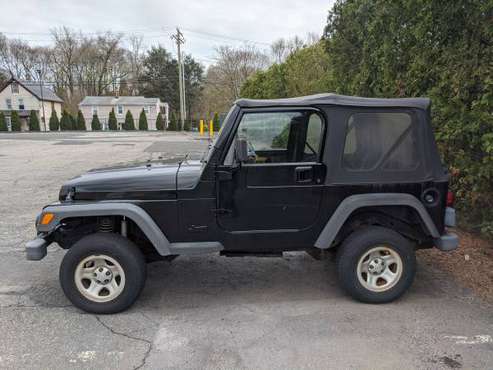 02 Jeep Wrangler Sport for sale in Derby, CT