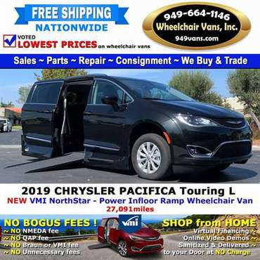 2019 Chrysler Pacifica Touring L Wheelchair Van VMI Northstar - Pow for sale in Laguna Hills, CA