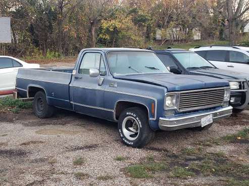 1978 GMC Sierra 1500 350 V8 loaded dual tank ready for restoration -... for sale in Weatherford, TX