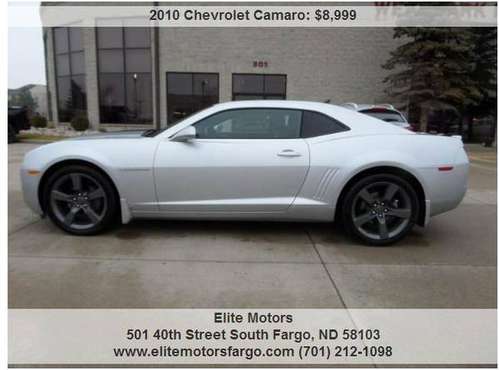 2010 Chevrolet Camaro 2-LT, R/S Package, 20" Wheels, Beautiful! -... for sale in Fargo, ND