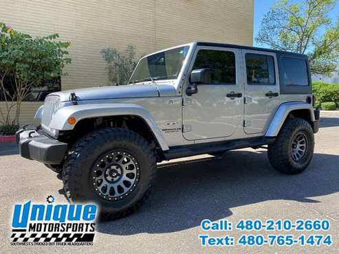 2017 JEEP WRANGLER UNLIMITED SAHARA 4WD 4DR UNIQUE TRUCKS - cars & for sale in Tempe, CO