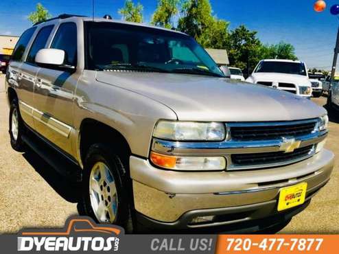 2005 Chevrolet Tahoe Lt heated Leather 3 rows of seating for sale in Wheat Ridge, CO