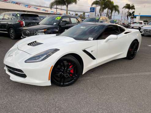 ((2017 CHEVORLET Corvette Stingray Coupe))🎄🎁 RED LEATHER INTERIOR 🎄... for sale in Kahului, HI