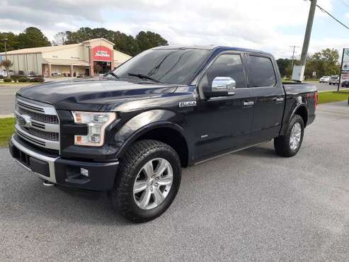 '2015 FORD F150 CREW CAB PLATINUM 4X4 - cars & trucks - by dealer -... for sale in Smithfield , VA
