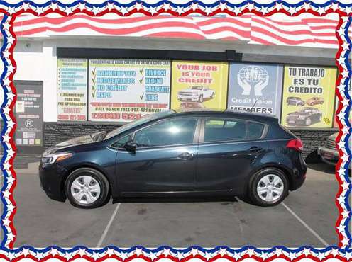 2017 Kia Forte5 LX Hatchback 4D - FREE FULL TANK OF GAS!! - cars &... for sale in Modesto, CA