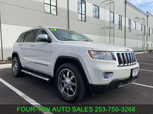 2012 JEEP GRAND CHEROKEE 4x4 4WD SUV LIMITED TRUCK for sale in Buckley, WA