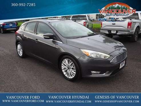 2015 Ford Focus Titanium Titanium Hatchback - cars & trucks - by... for sale in Vancouver, OR