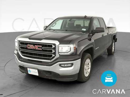 2016 GMC Sierra 1500 Double Cab SLE Pickup 4D 6 1/2 ft pickup Gray -... for sale in Monterey, CA